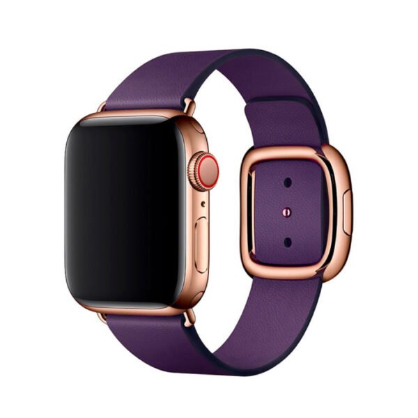 Home Aubergine Modern Buckle
